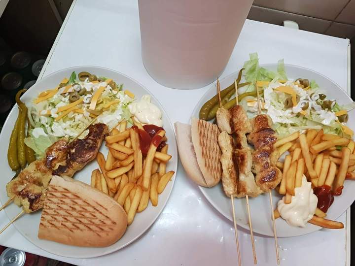 Plat kebab sur place Pau
