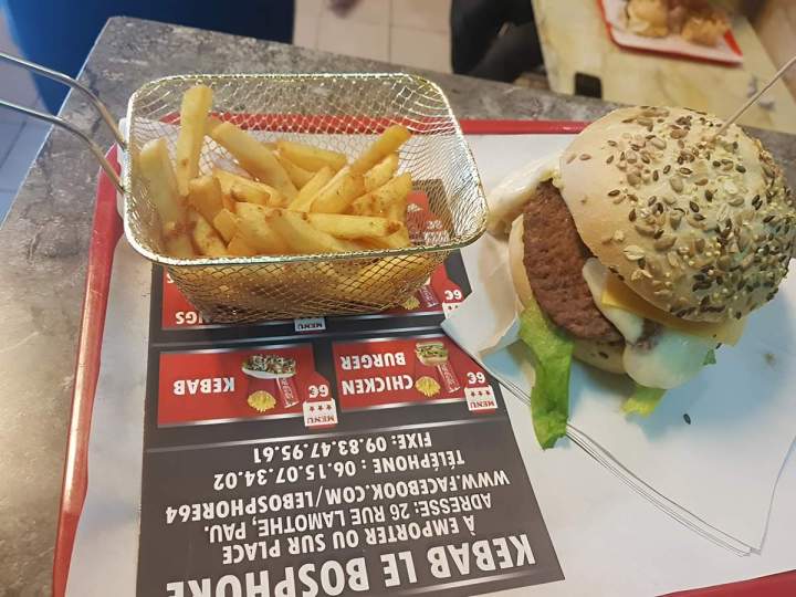 Burger fait maison Pau